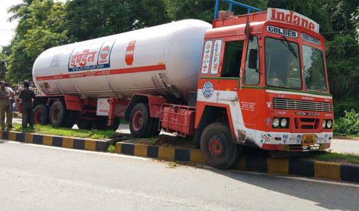 gas tanker accident